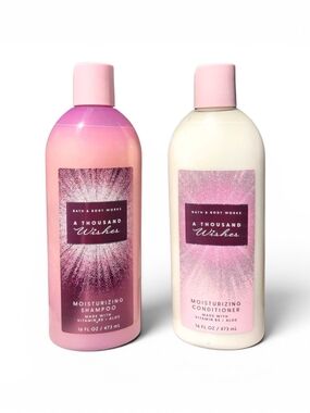 Bath & Body Works A Thousand Wishes Moisturizing Shampoo & Conditioner Set